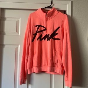 Pink Brand, half zip sweatshirt
